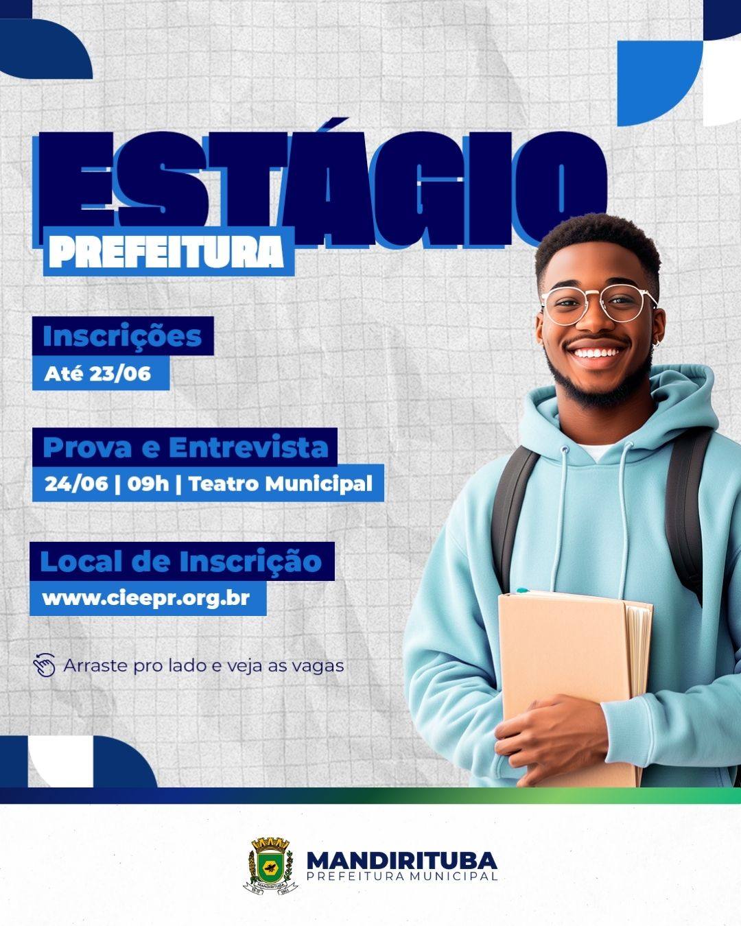 Post do instagram da Prefeitura de Mandirituba