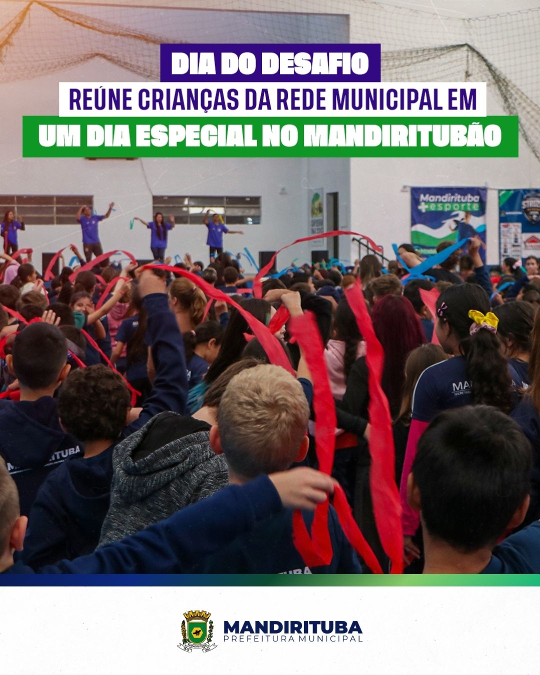 Post do instagram da Prefeitura de Mandirituba