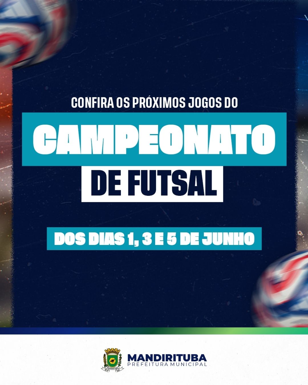 Post do instagram da Prefeitura de Mandirituba