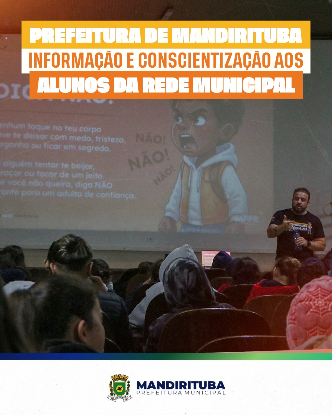 Post do instagram da Prefeitura de Mandirituba