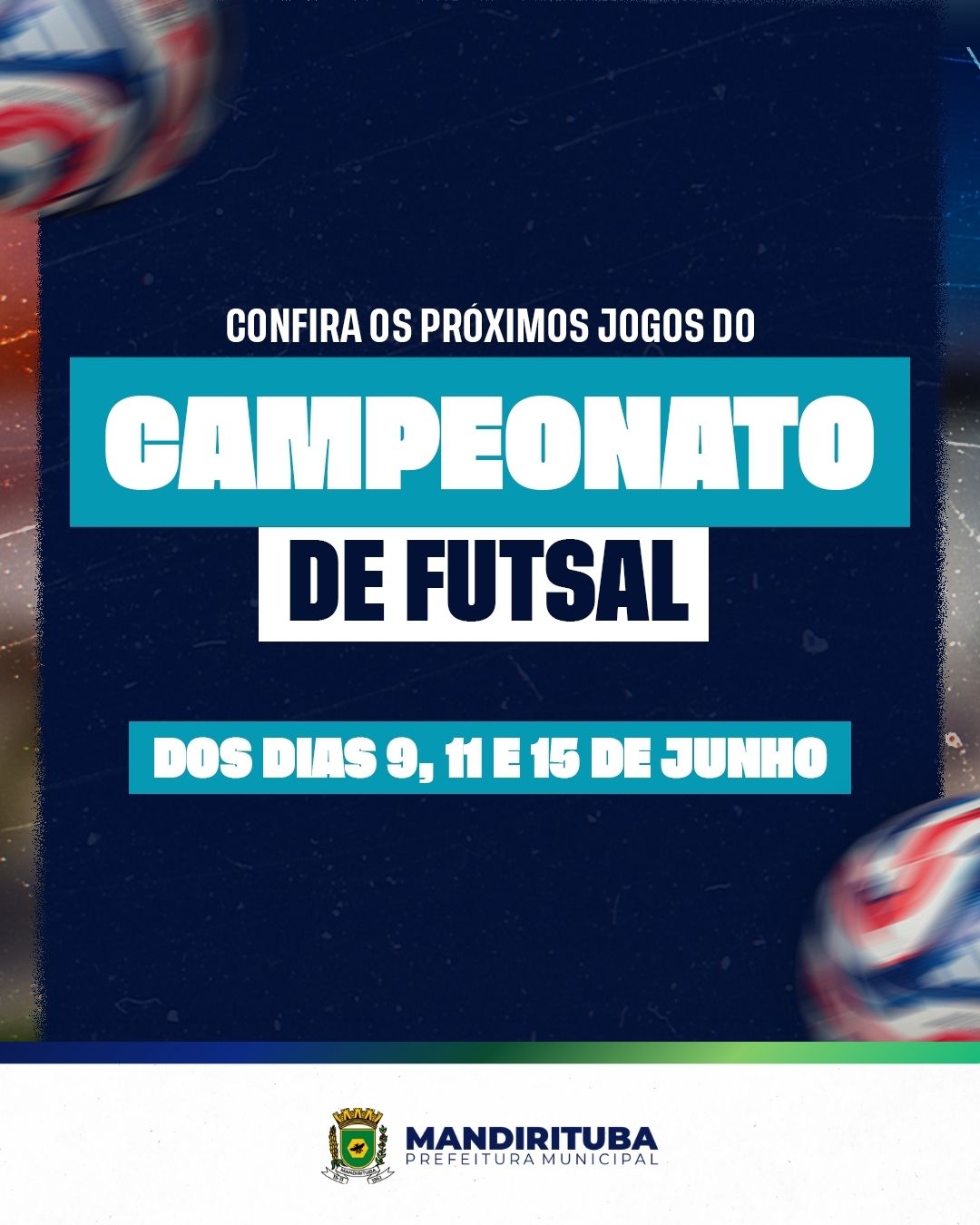Post do instagram da Prefeitura de Mandirituba