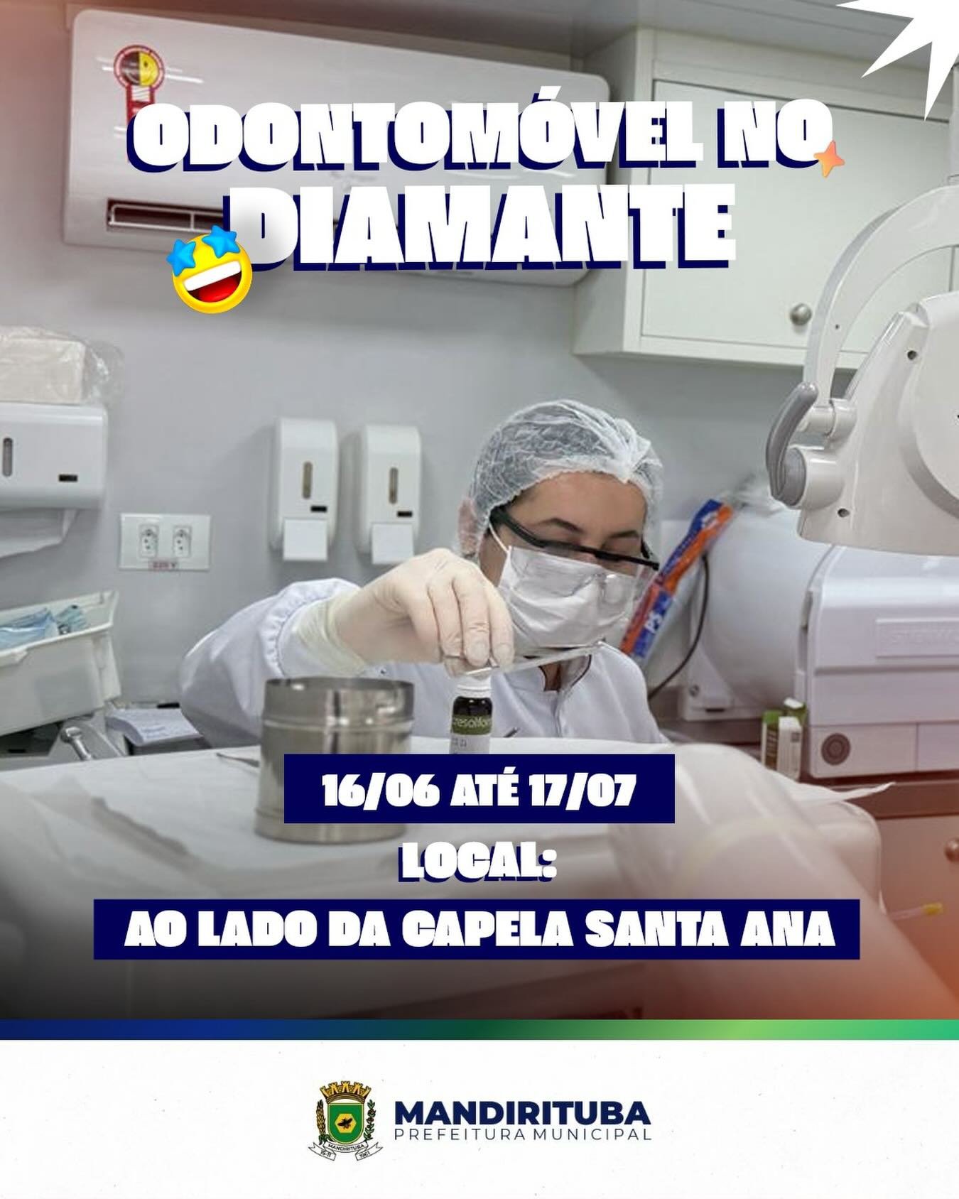 Post do instagram da Prefeitura de Mandirituba