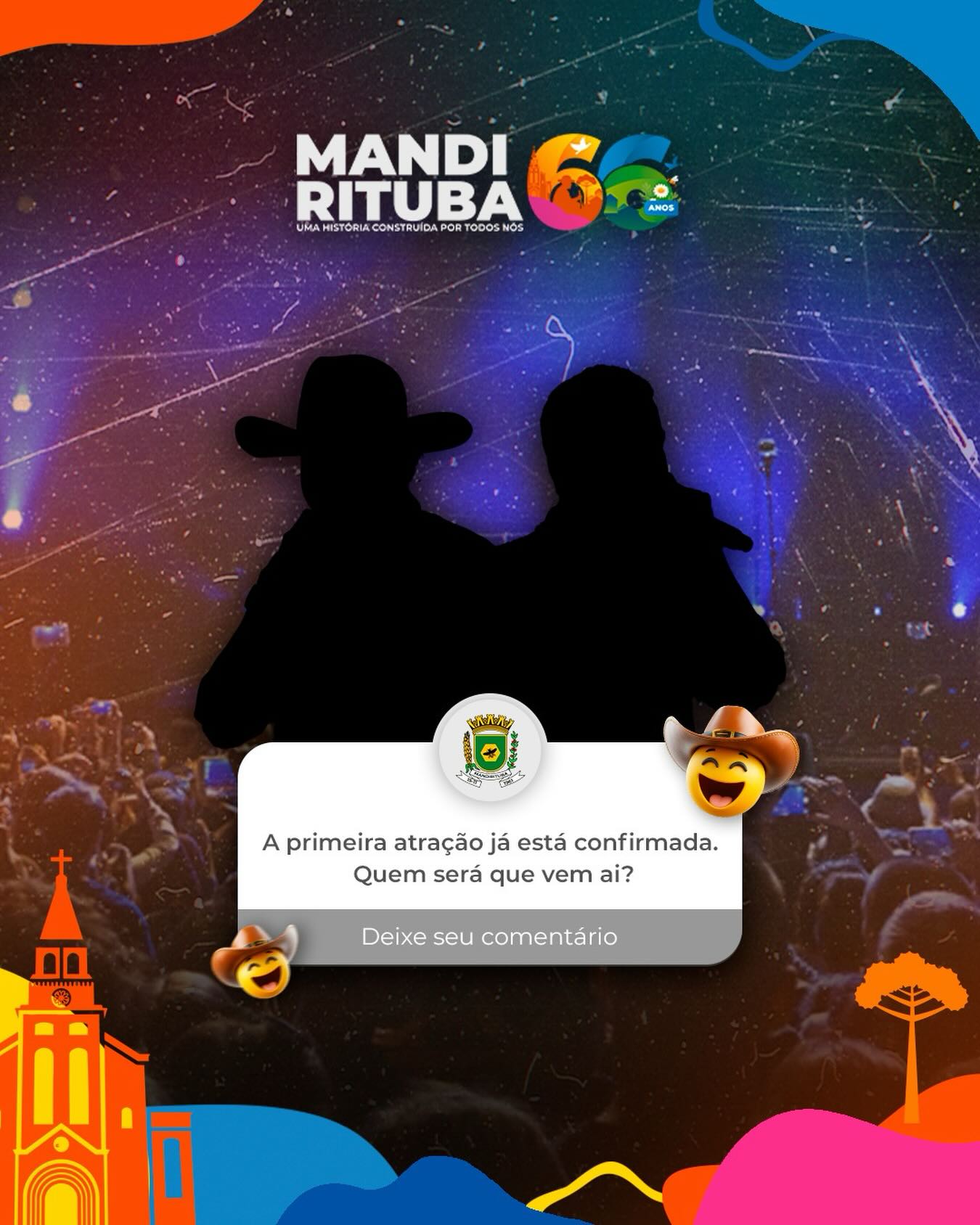 Post do instagram da Prefeitura de Mandirituba