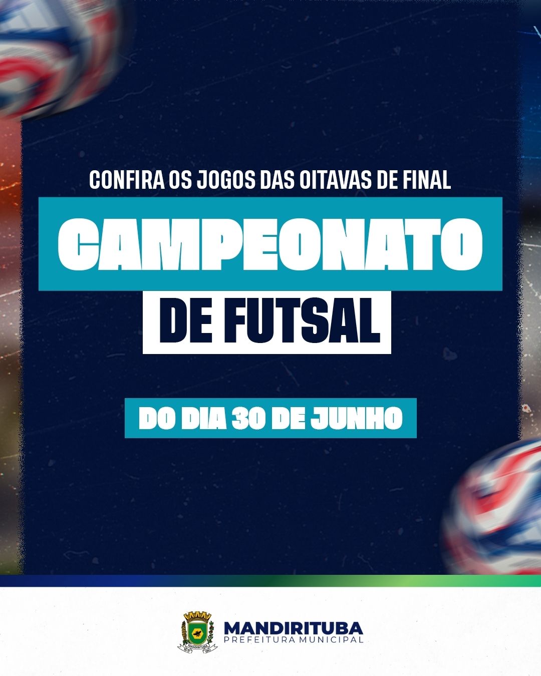 Post do instagram da Prefeitura de Mandirituba