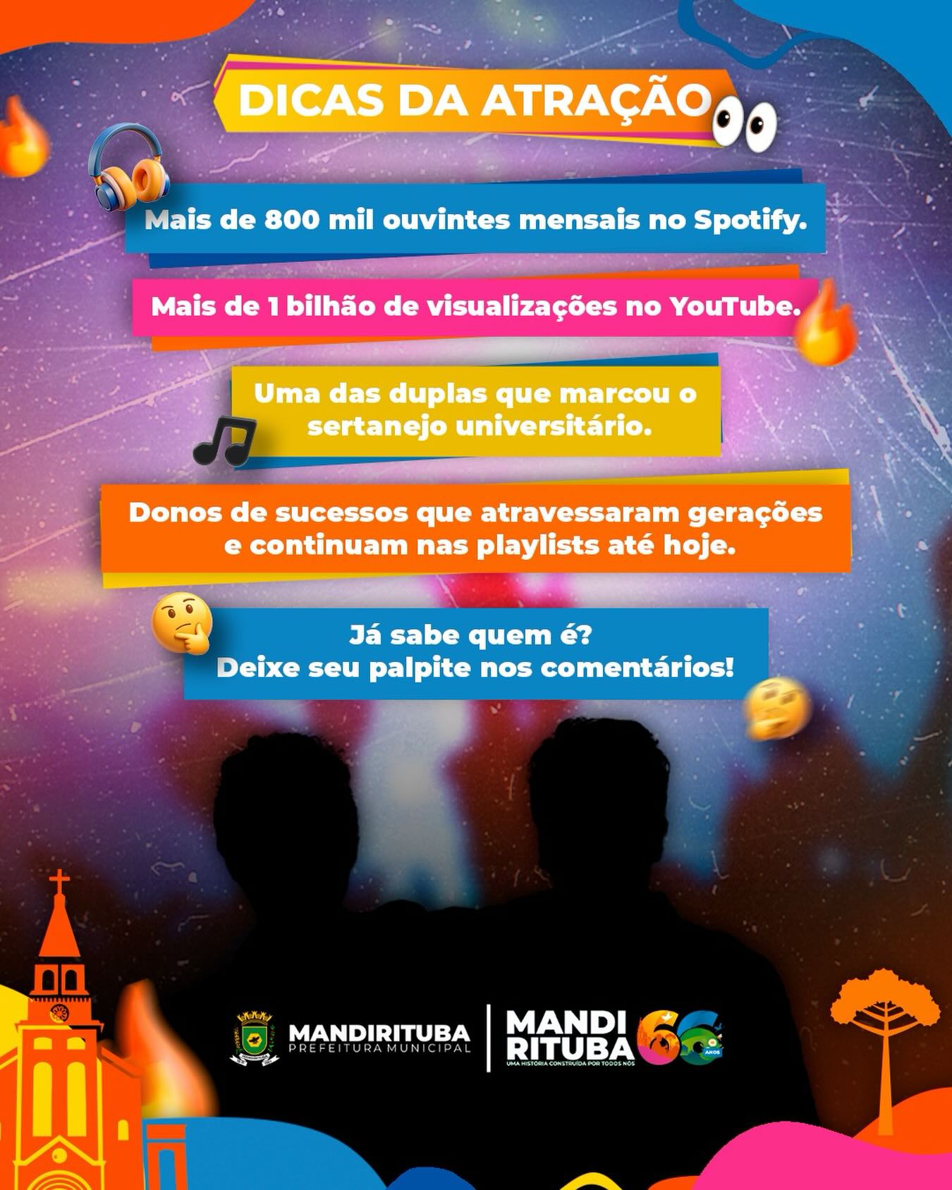 Post do instagram da Prefeitura de Mandirituba
