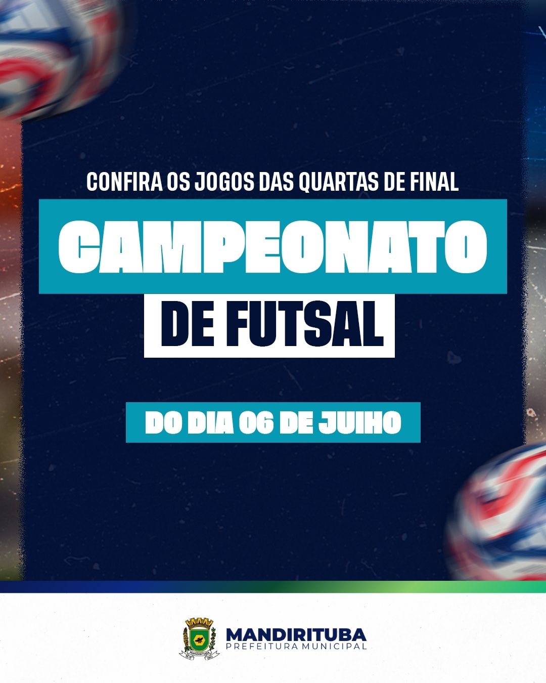 Post do instagram da Prefeitura de Mandirituba