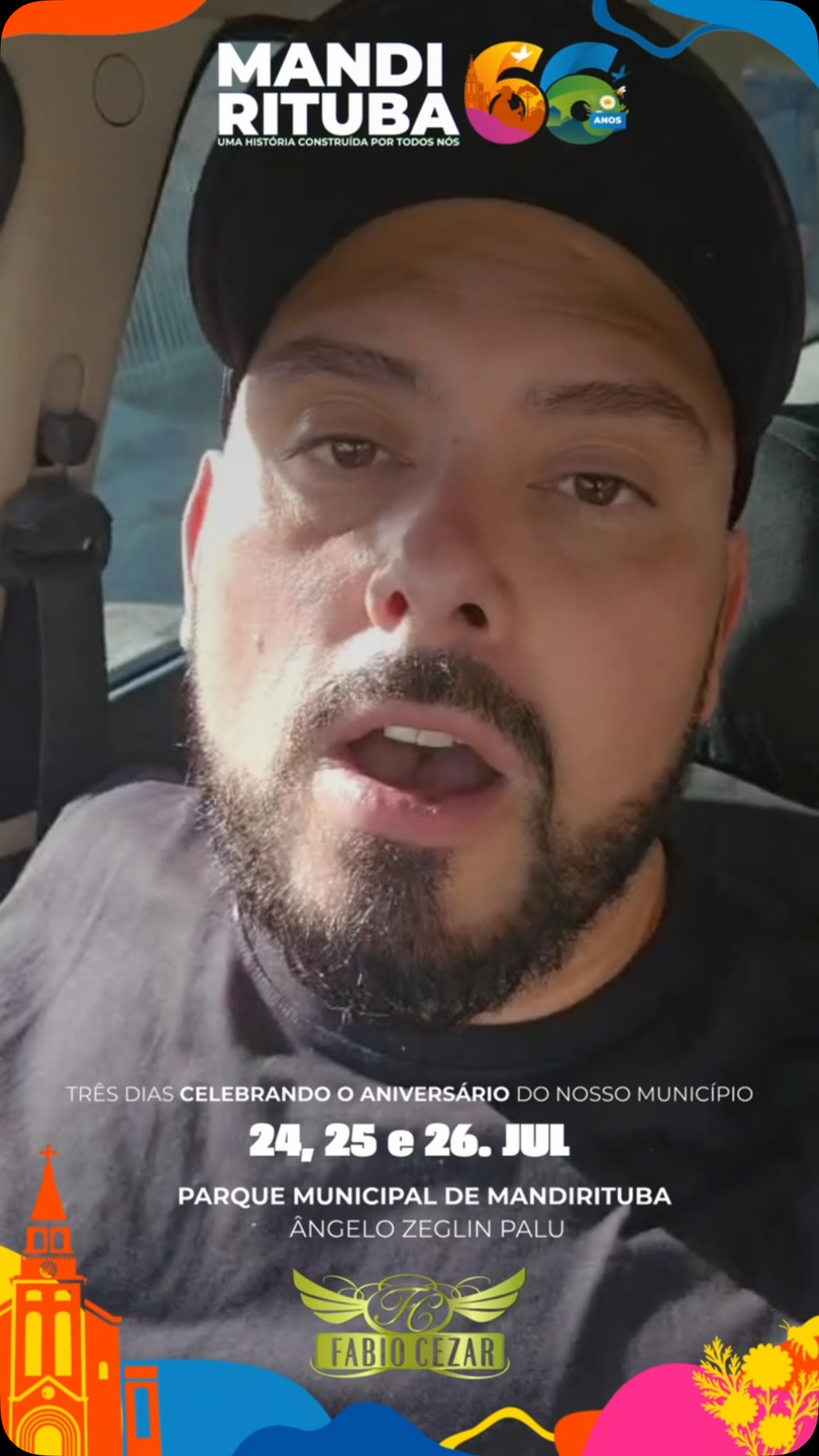 Post do instagram da Prefeitura de Mandirituba