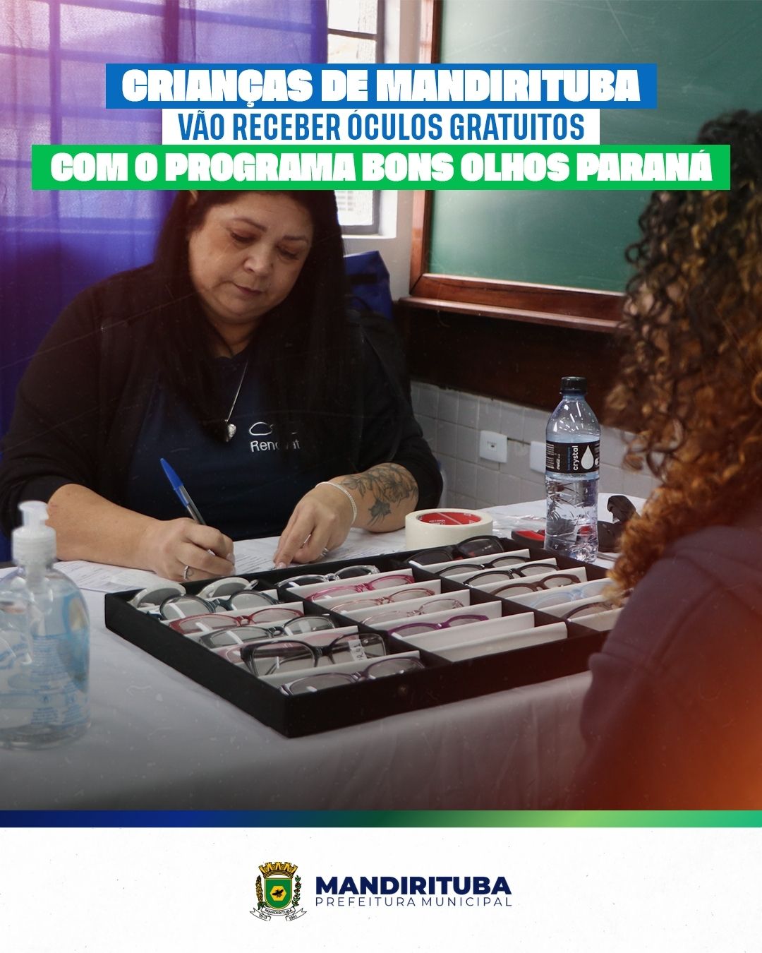 Post do instagram da Prefeitura de Mandirituba